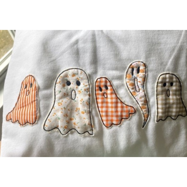 Applique Crewneck - Ghost