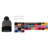 12" Pom-Pom Cuffed Beanie - Image 3