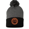 12" Pom-Pom Cuffed Beanie