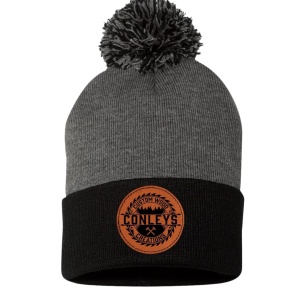 12" Pom-Pom Cuffed Beanie